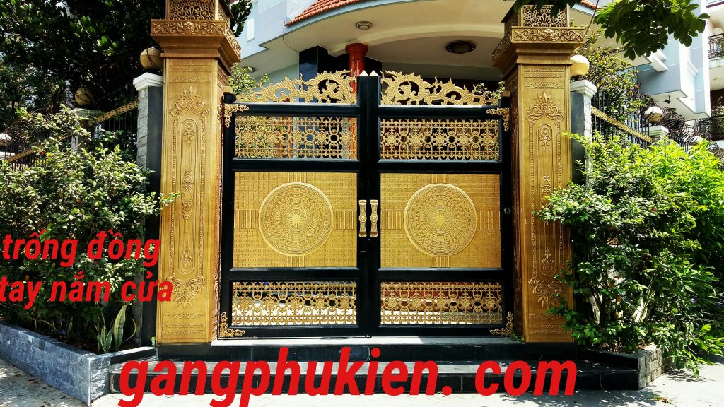 Trống đồng,tay nắm cổng nhôm